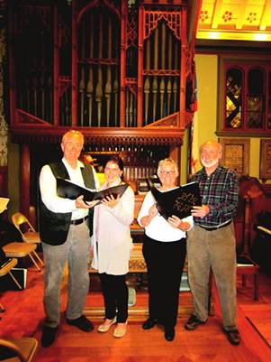Four new singers in St. Cecilia Chamber Choir